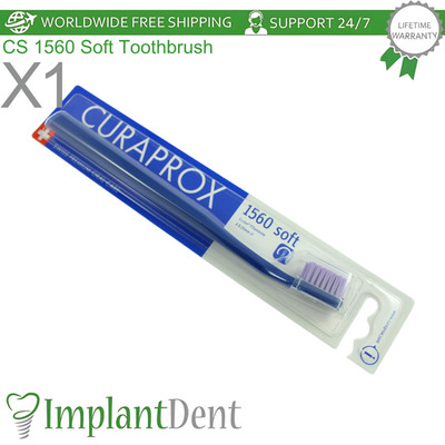 Dental CS 1560 Soft Toothbrush Gentle Cleaning Daily Oral Care Curaprox