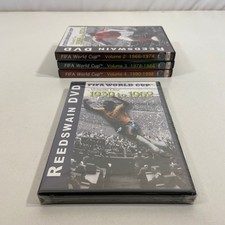 4 Volume Lot FIFA World Cup Reedswain DVD 2001 Soccer Game Tournament Ex-Library