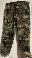 USGI PROPPER M81 Medium Short Camo Woodland Trousers Pants Combat Army Military