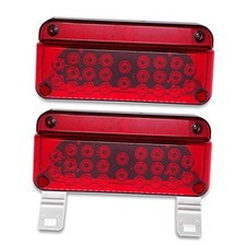 53 LED RED RV Camper Tail Light RV Replacement Brake Stop Turn RV Exterior 