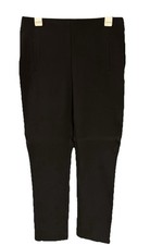 CHICO  S Fabulously Slimming Ankle Pants Women  s 1 US 8 Black Stretch Pull On