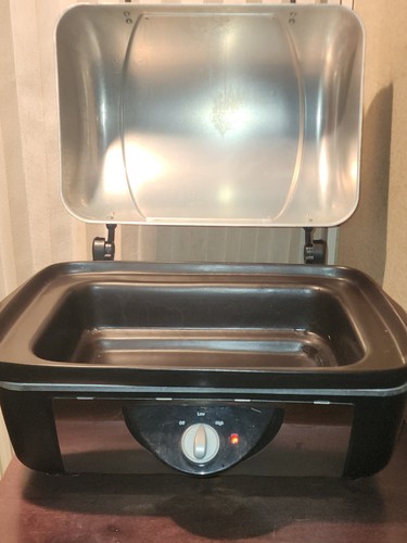 Crock Pot Bbq Pit Electric Verified Working Great Condition - Picture 4 of 5