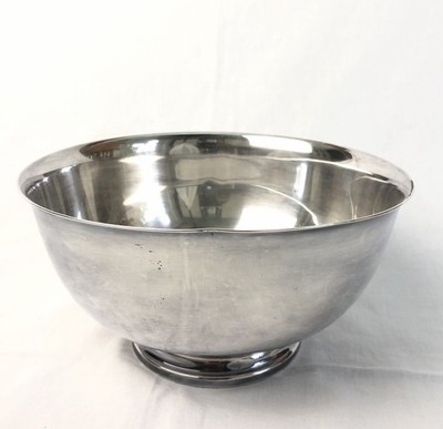 Große Silberne Schale  Paul Revere Liberty Bowl  EPNS REED & BARTON 105 A