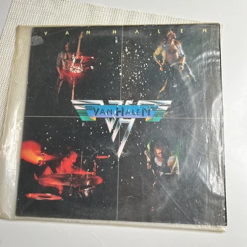 Vintage Van Halen Van Halen 12" Black Vinyl LP 1978 Warner USA Hard Rock Metal