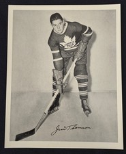 1945-1954 - QUAKER OATS PHOTO - JIM THOMSON - TORONTO MAPLE LEAFS - ORIGINAL