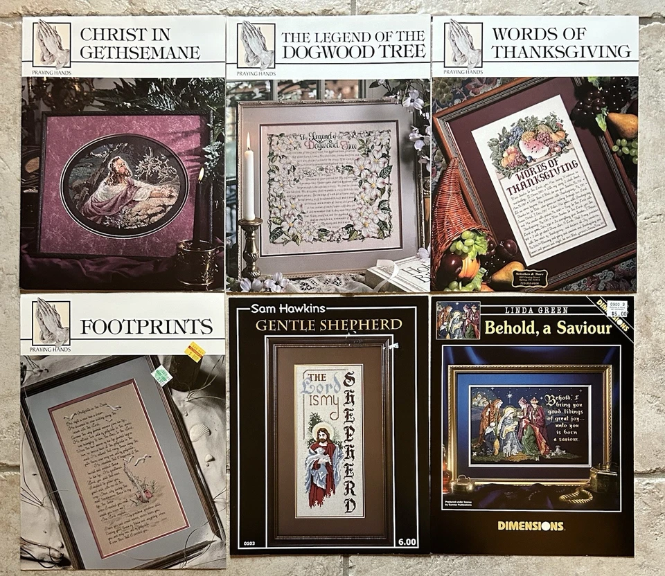 Gran Lote 53 Patrones Punto de Cruz De Colección Prarie Schooler Mill Hill Cricket Más Foto 3 de 4