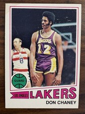 1977-78 Topps - Don Chaney #27 White Back