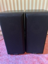 Pair of Black Mission 701 Bookshelf Speakers 100W. Very Good Condition