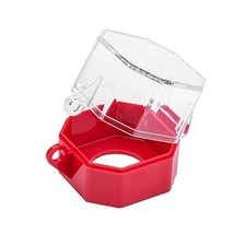 1Pc Emergency Stop Protection Cover, Small Push Button Cover, Transparent Button