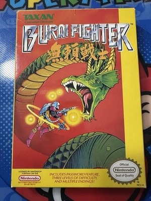 NES Burai Fighter CIB Nintendo Entertainment System Cleaned & Tested