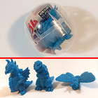 Keshi Godzilla Eraser Gashapon Set A blue mini figures Mothra Gigan Bandai Namco — photo 1