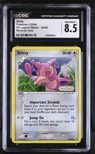 CGC 8.5 Skitty 64/92 EX Legend Maker Reverse Holo Stamped Pokemon Card on eBay
