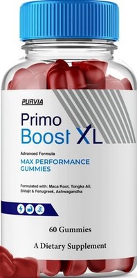 Primo Boost XL Advanced Formula Max Performance Gummies w/ Maca Root & Shilajit