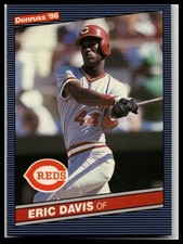 Donruss 1986 Donruss Eric Davis #164 Baseball