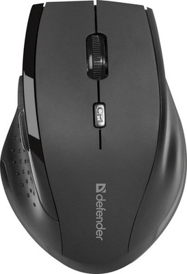Defender ACCURA MM-365 Kabellose optische Maus 1600 dpi 6P Schwarz
