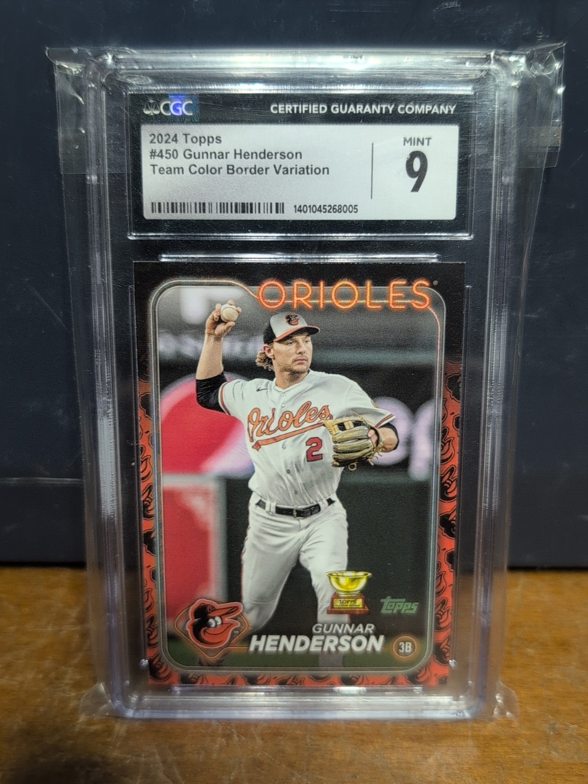 2024 Topps Series 2 - Gunnar Henderson #450 Team Color Border Variation