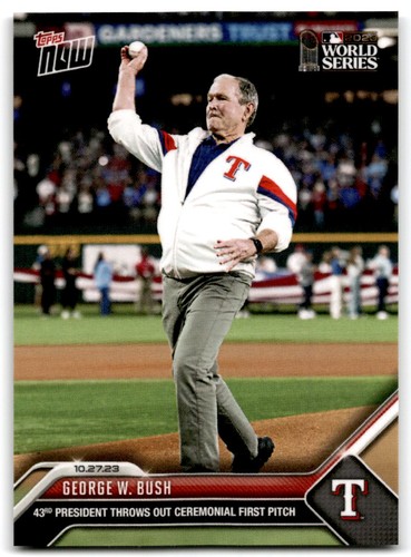 2023 Topps Now 1047 GEORGE W. BUSH