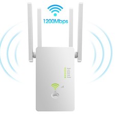5G WiFi High-Speed Repeater Wireless Amplifier Router Signal Booster 1200Mbps