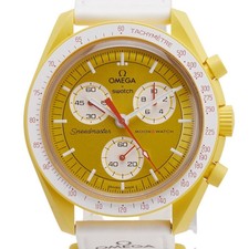 OMEGA x Swatch Speedmaster Moon Mission to the Sun Watch SO33J100 ... GZl1brkn