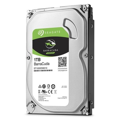 Seagate BarraCuda ST1000DM010 1 TB Hard Drive - 3.5'' Internal - SATA (SATA/600)