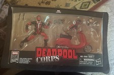 Marvel Legends Deadpool Corps 80 Years Deadpool Action Figure Scooter Set New