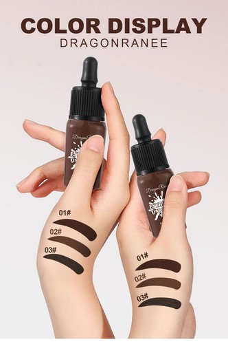 Peel-Off Eyebrow Tint Gel Long Lasting Smudge-Proof Brow Dye for Beginners - Picture 7 of 11