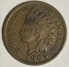 1905 Indian Head Cent Penny W412