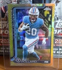 2025 Topps Chrome Football Football Leather Gold Refractor Tony Pollard #290
