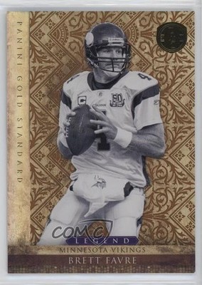 2011 Panini Gold Standard Legend 47/299 Brett Favre #146 HOF h8k