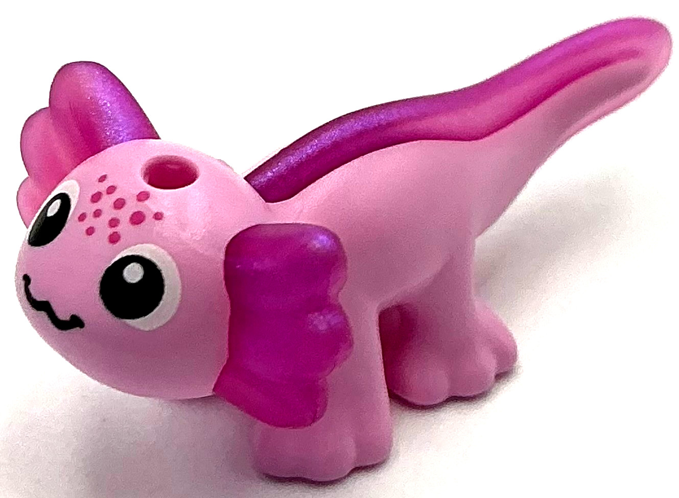 Lego New Bright Pink Salamander Friends Style Axolotl Piece