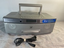 Vintage Rare 1990s Sharp DVD / CD QT-V5 Radio Boombox - Tested