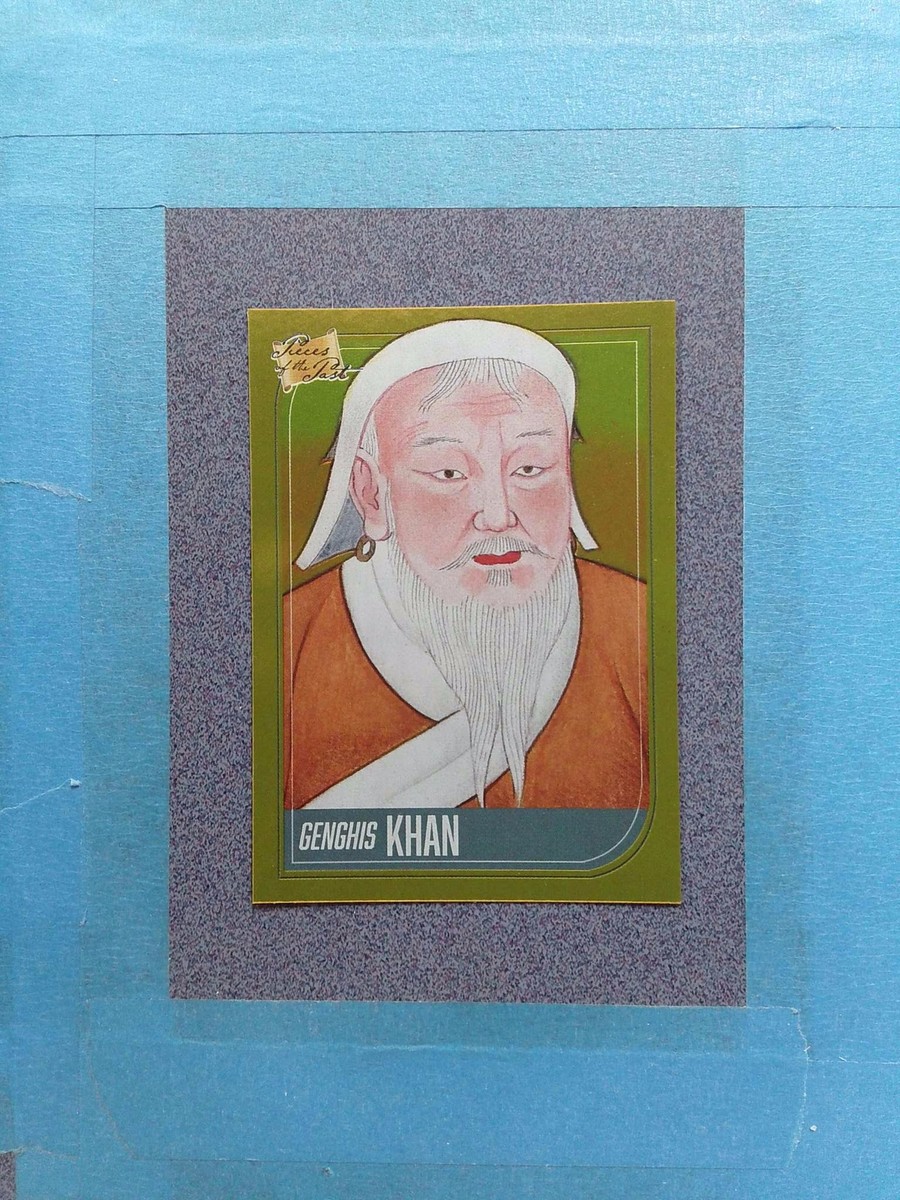 2021 Pieces Of The Past GENGHIS KHAN #50 History ~SR31A | eBay