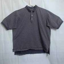 Polo Golf Ralph Lauren Polo Shirt Men's Extra Large XL Blue / White Diamonds