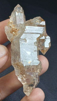 43 Grams Structural Fenster Quartz Crystal from Pakistan