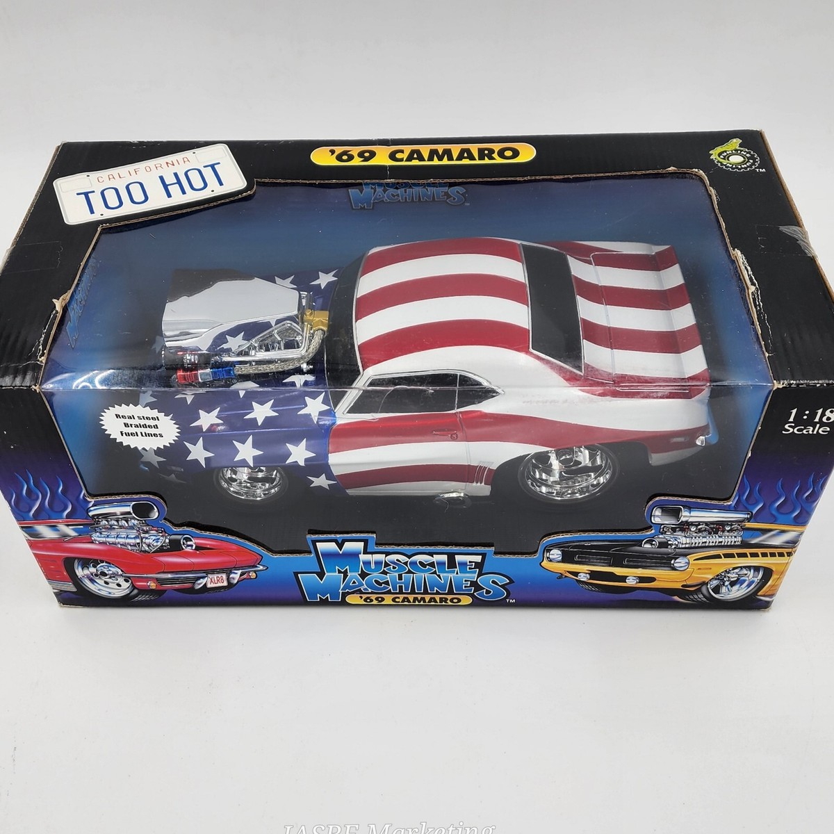 Muscle Machines 69 Camaro 1:18 スケール ミニカー 1969 Camaro Muscle Machine 1:18 NIB | Rock Solid Motorsports