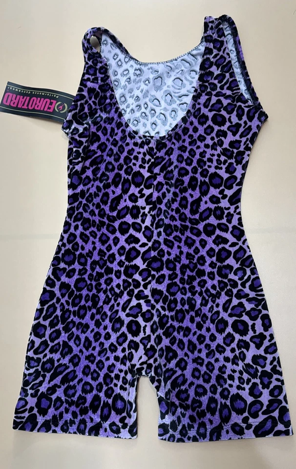 Eurotard Danza, Ballet, Gimnasia, Biketard Leotardo Púrpura Grande Nuevo Foto 2 de 4