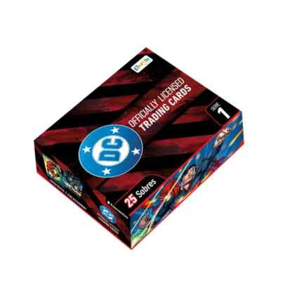 2025 BOX DC Serie 1 Berlin Cards - 25 Sealed Packs Peru WB Batman Joker Superman
