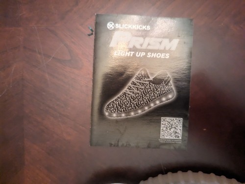 Slickkicks Prism Light Up Shoes Unisex Kids Youth RECHARGEABLE Shoes SZ 1 New - Picture 10 of 12