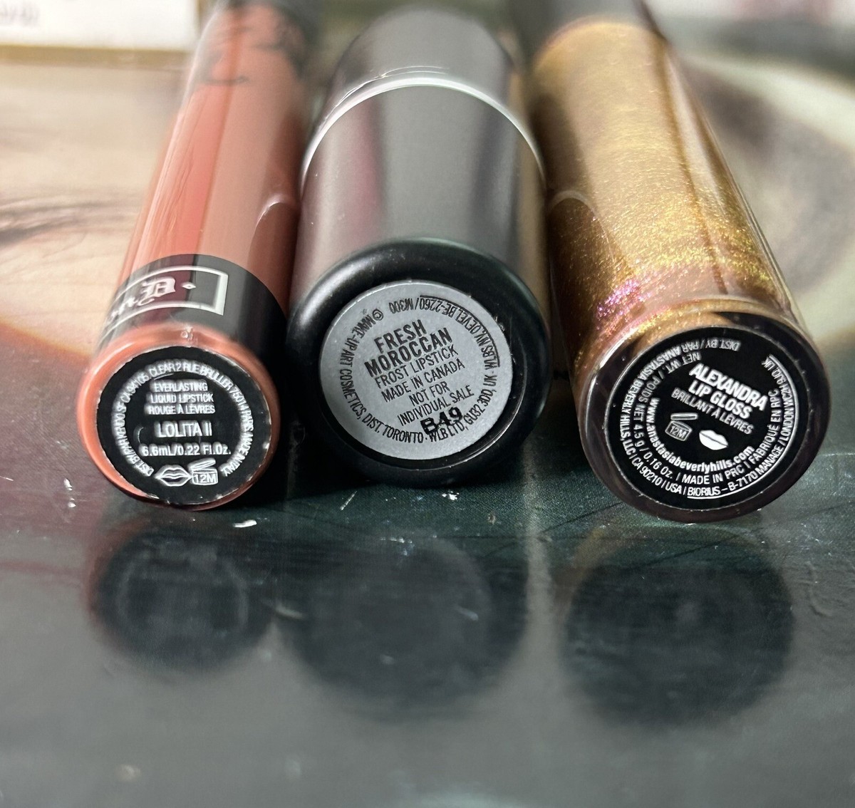 MAC Cosmetics Fresh Moroccan, KVD Lolita II & Anastasia Alexandra