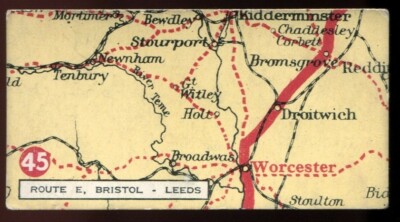 Tabakkarte, Lambert Butler, FIND YOUR WAY, Karte, 1932, #45