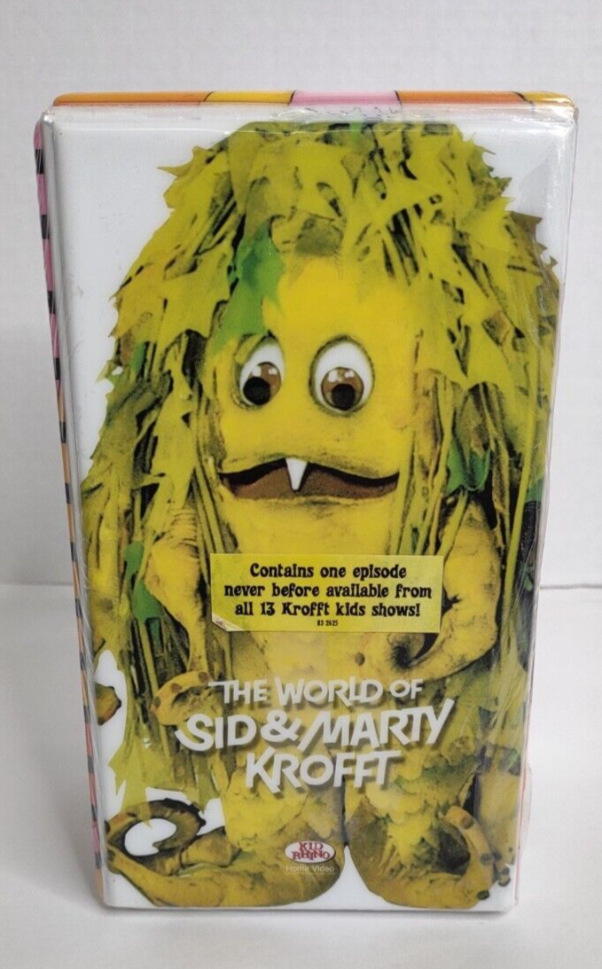 その他 World of Sid &amp; Marty Krofft [VHS] The World of Sid Marty Krofft (VHS, 1999, Box Set of 3 Tapes