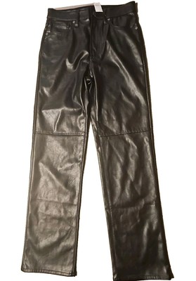 NWT Gap Women 27/4  Cheeky Straight Sky High Polyester Black Jeans