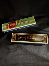 Victory Harmonica With Original Box Made In Shanghai China