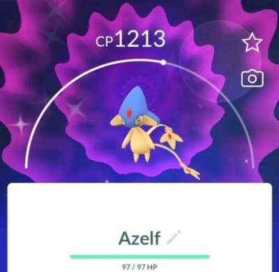 Pokemon Go Shiny Azelf Registriert/Unregistriert/30 Tage/Lucky Trades #482