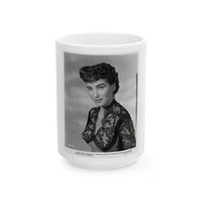 Julia Adams #119 (Vintage Female Icon) White Coffee Mug