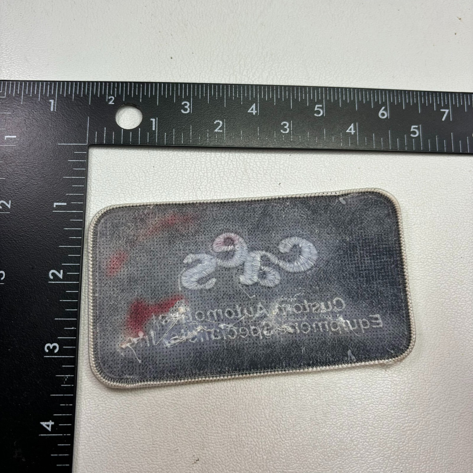 Vintage CAES CUSTOM AUTOMOTIVE EQUIPMENT SPECIALIST INC. Car Auto Patch