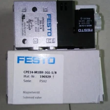1PC New Festo CPE14-M1BH-3GL-1/8 196929 Solenoid Valve Free Shipping