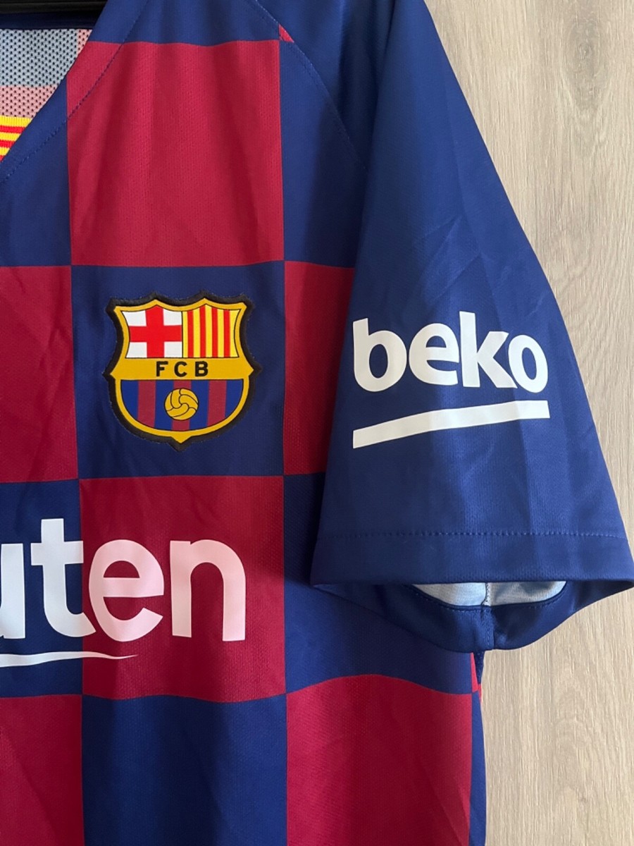 FC Barcelona 2019 2020 Home Player Issue Nike Dri-Fit Jersey