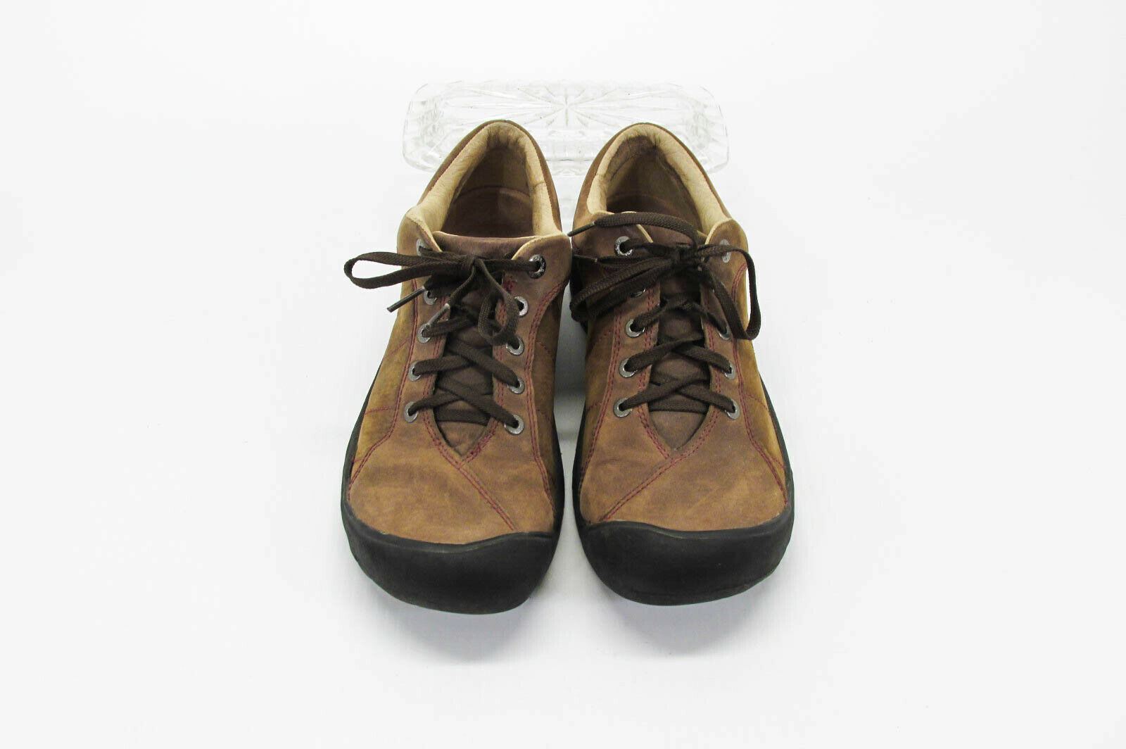 Keen scarpa donna Presidio taglia 10M marrone atletica moda sneaker usata xq