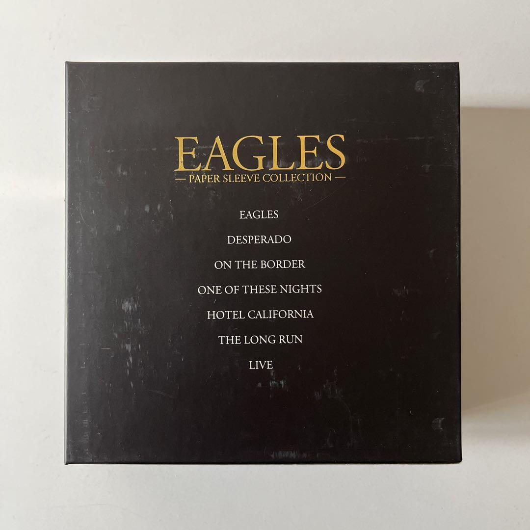 EAGLES ALBUM CD BOX 紙ジャケ Excellent] Eagles Paper Sleeve Collection 7 Titles CD + Box